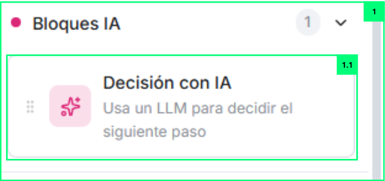 Bloques IA · Nodos de Automatización